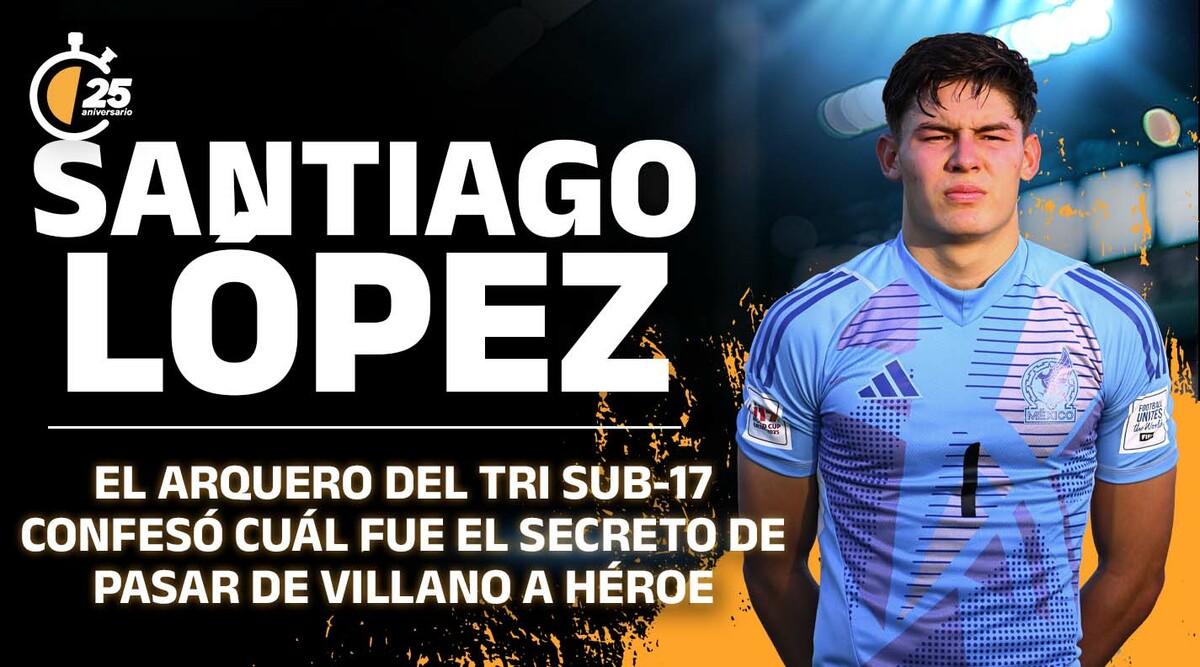 El secreto de Santiago López para pasar de villano a héroe en el juego de México vs Argentina Sub-17