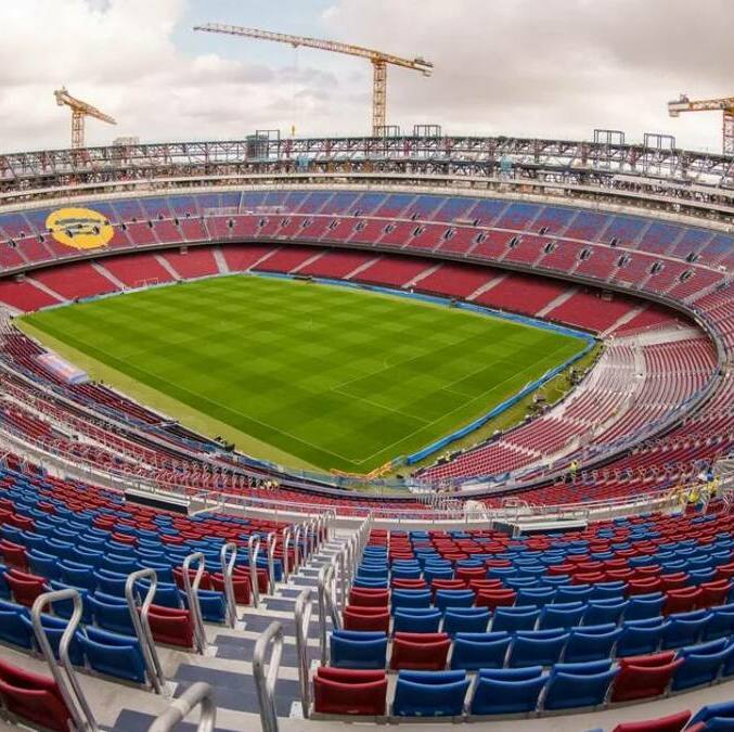 Spotify Camp Nou durante su remodelación (FC Barcelona)