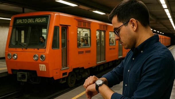 Así funcionará el Metro de CDMX este lunes 17 de noviembre | Foto: IA