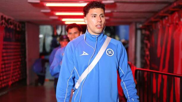 Jorge Sánchez, antes de un juego de Cruz Azul (Imago7)