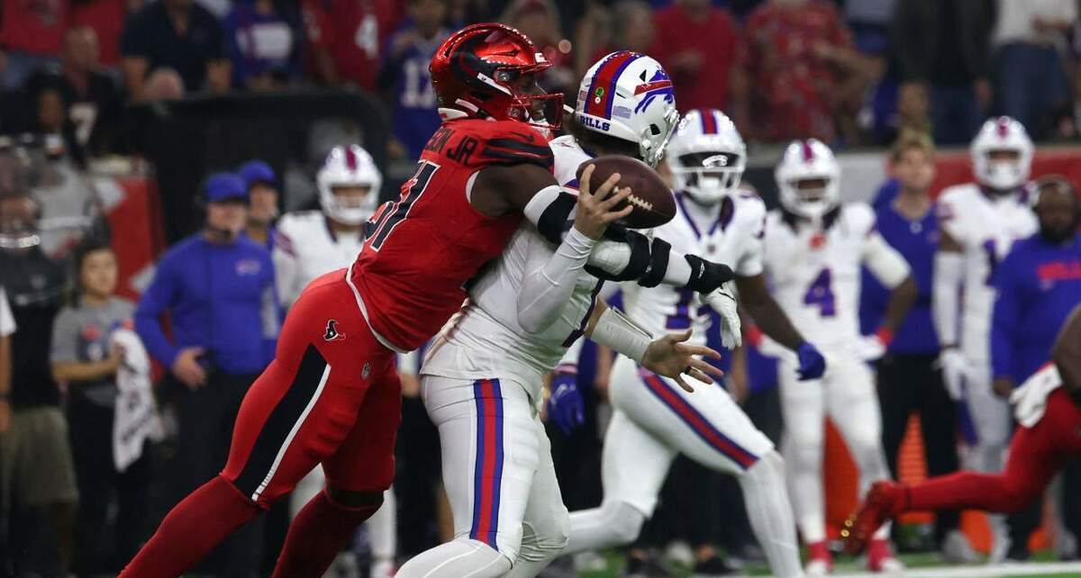 Houston Texans hizo sufrir a Josh Allen (Reuters)