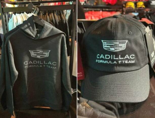 Sudadera y gorra de Checo Pérez (Cadillac)