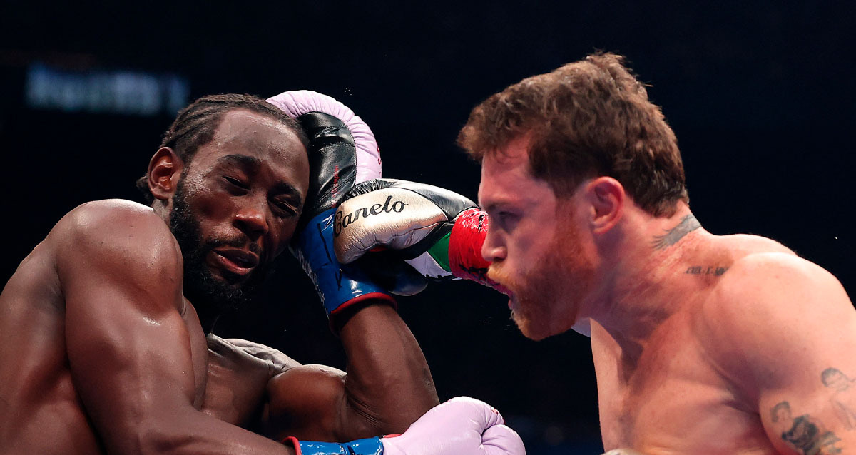Canelo Álvarez no pudo ante Crawford. (Foto: AFP)