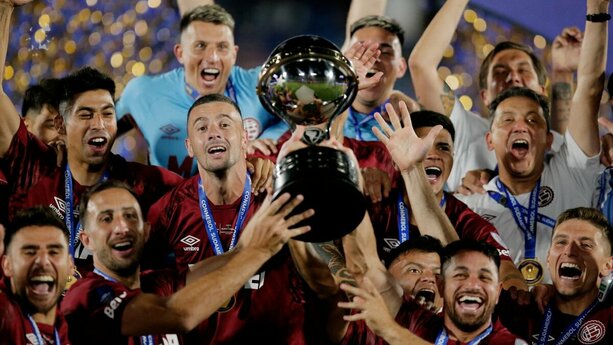 Lanús se quedó con la Copa Sudamericana (Reuters)