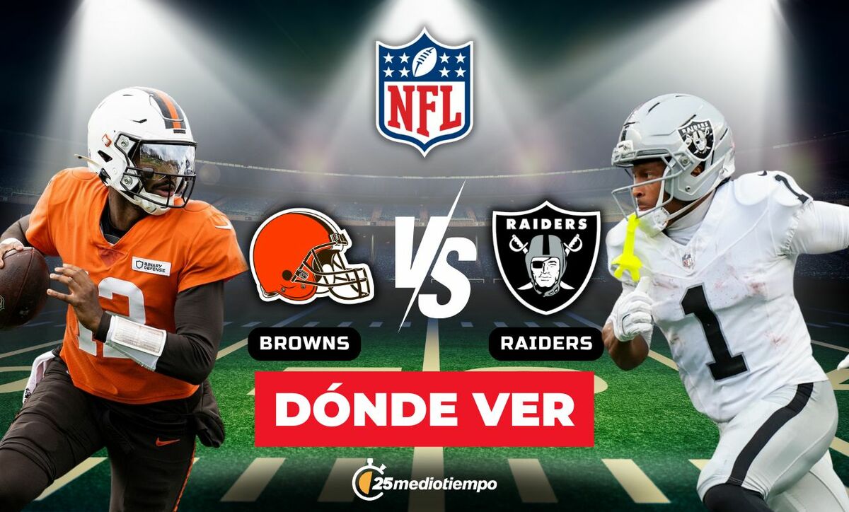 Raiders vs Browns Live: Watch Week 12 NFL 2025 Time & Channel