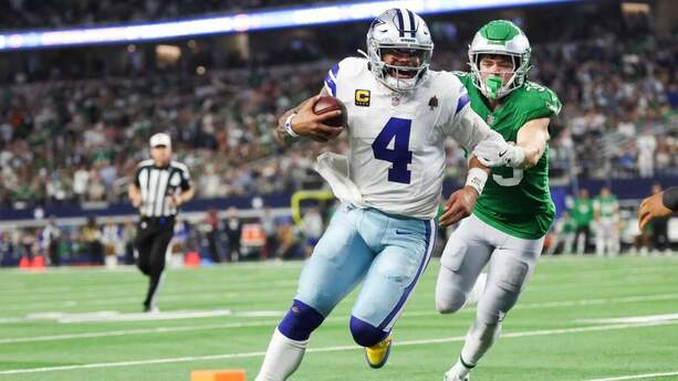 Dak Prescott fue clave en el triunfo de Dallas (Reuters)