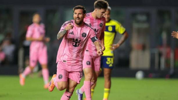 Inter Miami se lleva el primer juego ante Nashville / Reuters