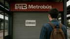 Metrobús anuncia cierre temporal de estaciones: conoce fechas y rutas afectadas | Foto: IA