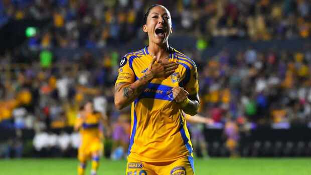 Jennifer Hermoso sueña con levantar la copa con Tigres (Imago7)