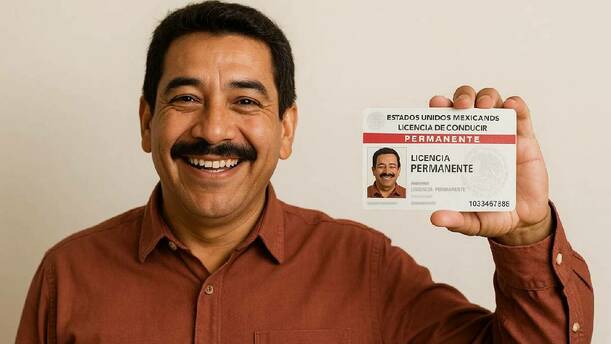 Licencia de Conducir permanente / Sora IA