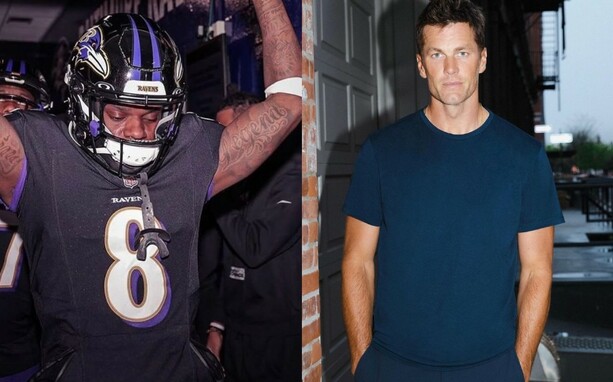 Tom Brady habla sobre Lamar Jackson (Foto: Especial)