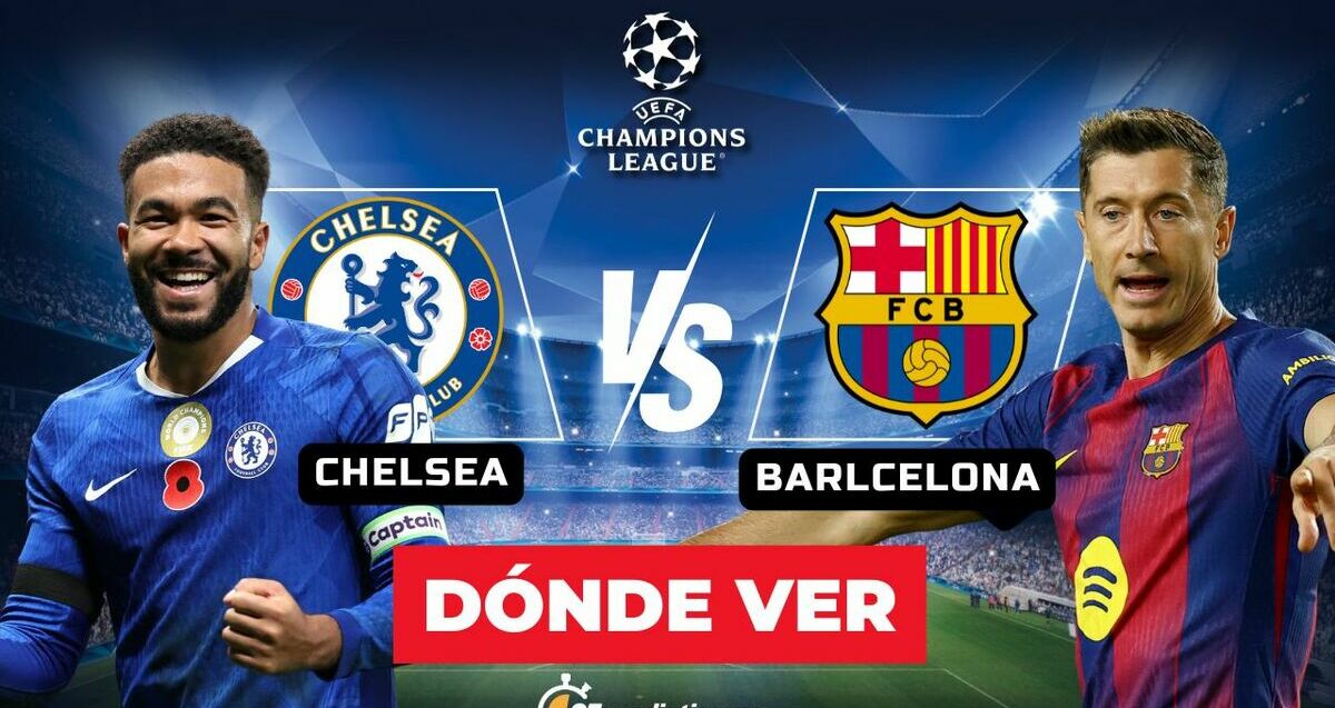 Consulta la previa de Chelsea vs. Barcelona para ver EN VIVO Jornada 5 de Champions League 2025. Diseño: Abigail Sequera