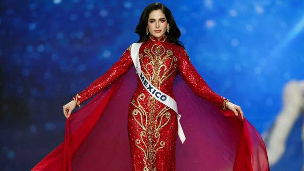 Fátima Bosch durante Miss Universo 2025 (Reuters)