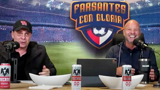 Martinoli y García en una transmisión de YouTube (Captura)