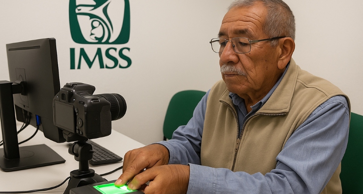 Si eres pensionado de la Ley 73 y 97 del IMSS, ahora deberás de registrar tus datos biométricos. Foto: Sora IA