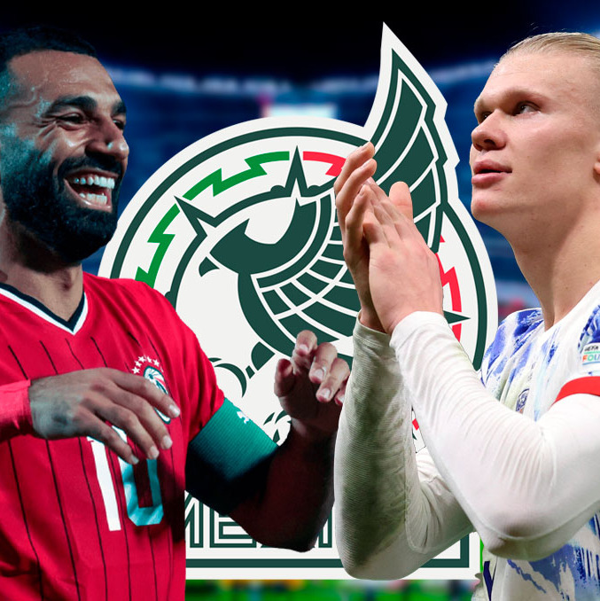 Salah y Haaland podrían jugar en el Azteca.