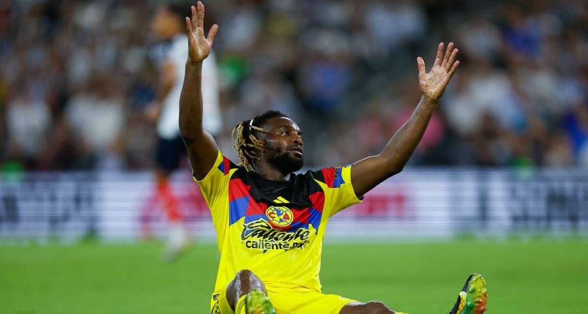 Allan Saint-Maximin, durante un partido del América (Imago7)