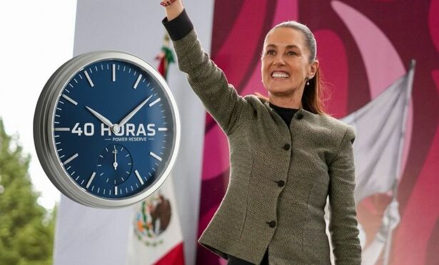 Claudia Sheinbaum confirma nueva fecha para reducir la jornada laboral a 40 horas. (FOTO): Especial.