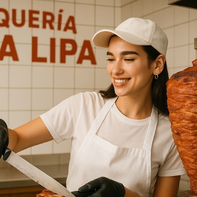Conoce las fechas, lugar y precios de la taquería que abrirá Dua Lipa en CDMX por su gira. Foto: Mediotiempo IA