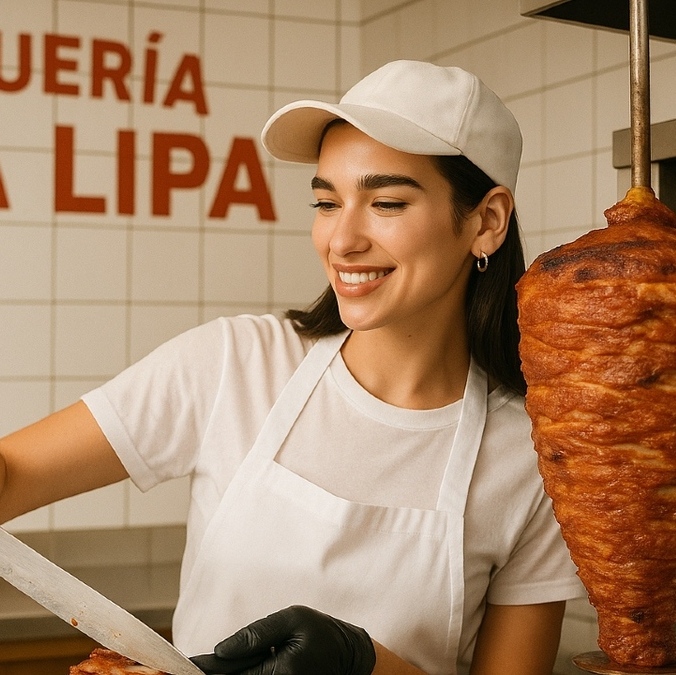 Conoce las fechas, lugar y precios de la taquería que abrirá Dua Lipa en CDMX por su gira. Foto: Mediotiempo IA