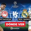 Consulta la previa de Olympiacos vs. Real Madrid para ver EN VIVO Jornada 5 Champions League 2025. Diseño: Abigail Sequera