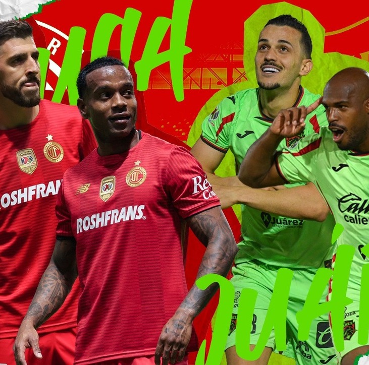 Toluca y FC Juárez, rivales de Cuartos de Final del AP2025 (Tom Mendoza)