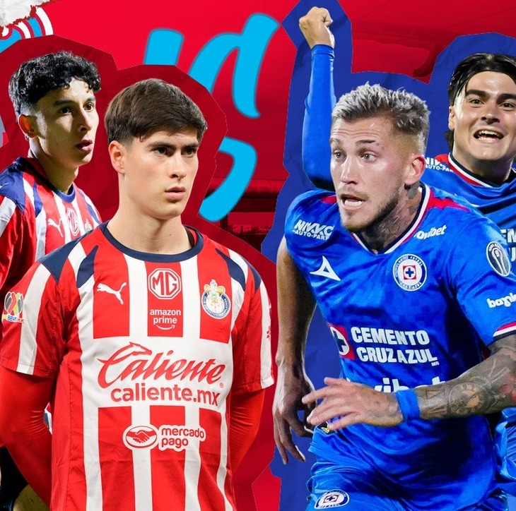 Chivas y Cruz Azul, rivales en Cuartos de Final del AP2025 (Tom Mendoza)