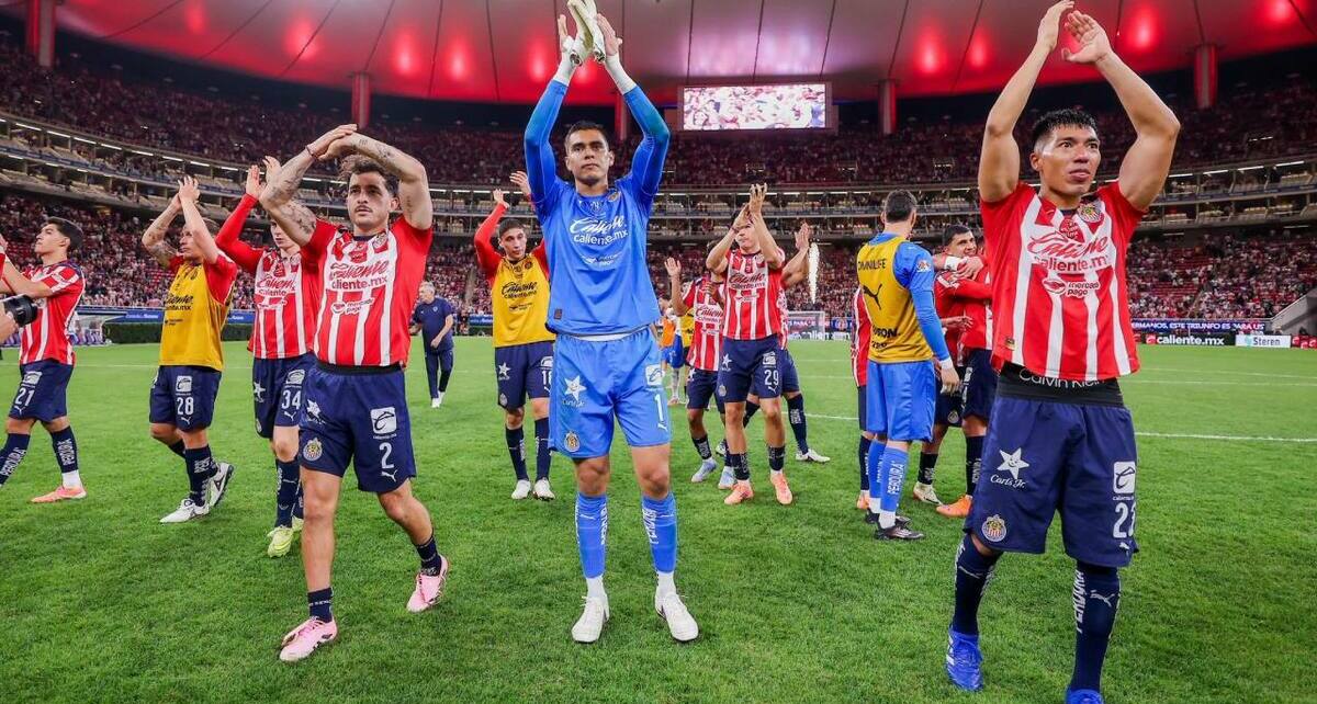 Chivas iniciará la Liguilla con pocas ausencias (@Chivas)