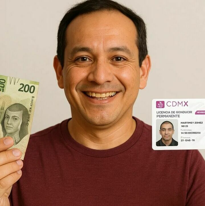 Este será el costo de la licencia de conducir permanente en CDMX durante 2026: guía para hacer el trámite. (FOTO): Mediotiempo IA.