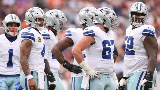 Los Cowboys fueron derrotados por Bears (AFP)