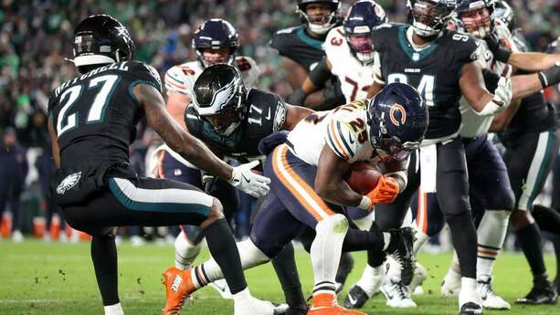 Bears tuvo un gran partido ante Eagles (Reuters)