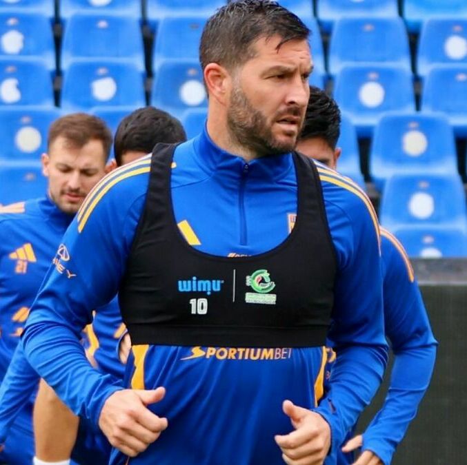 Gignac entrenó de cara al partido ante Tijuana. (Foto: Tigres)