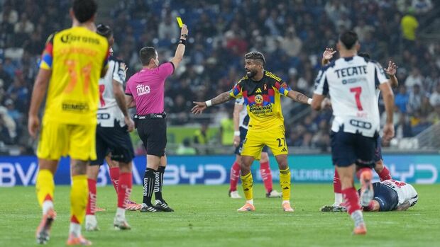 Jesús Rafael López Valle en el Rayados vs. América (Imago7)