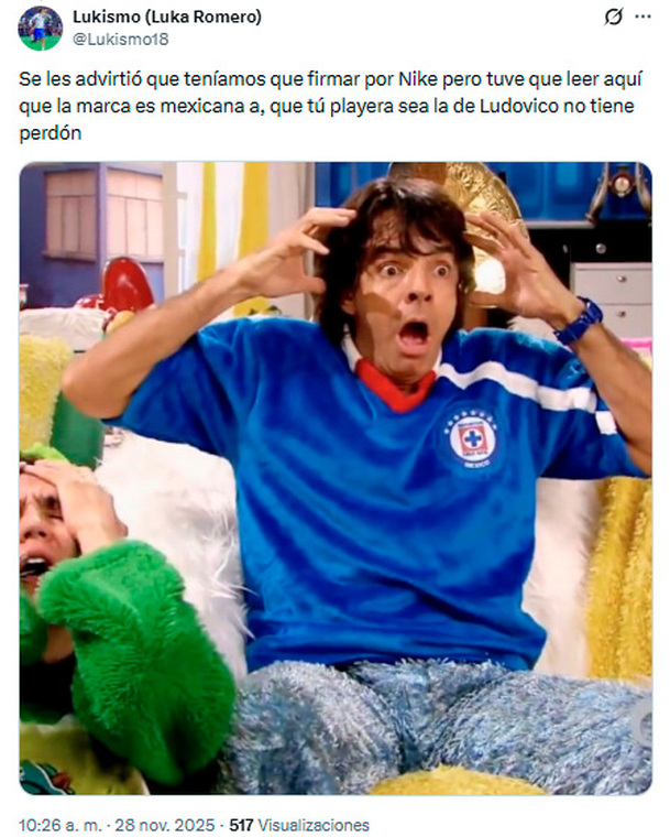 Los comentarios contra el jersey son múltiples.