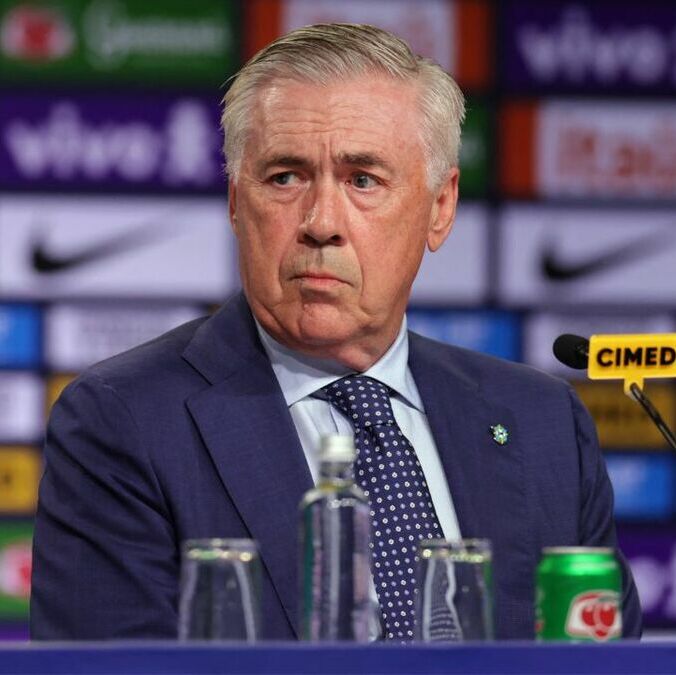 Carlo Ancelotti, entrenador de Brasil (Reuters)