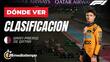 Clasificación GP de Qatar EN VIVO