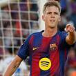 Dani Olmo celebra el gol definitivo para el Barcelona (EFE)