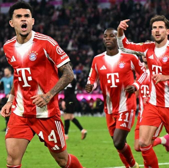 Luis Díaz fue la clave de la victoria bávara (Reuters)