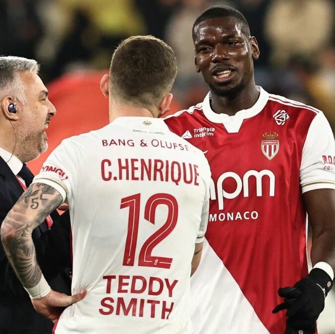 Paul Pogba con el Mónaco (Reuters)