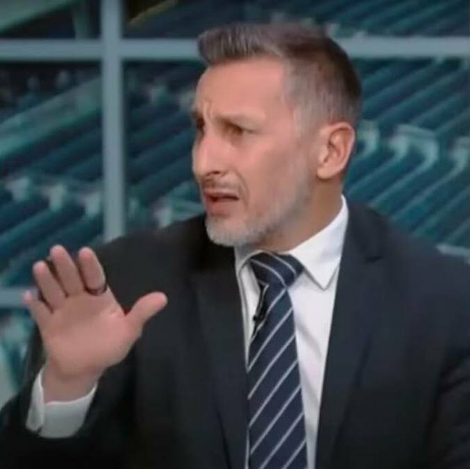 Chaco Gimenez en Fox Sports (Captura)