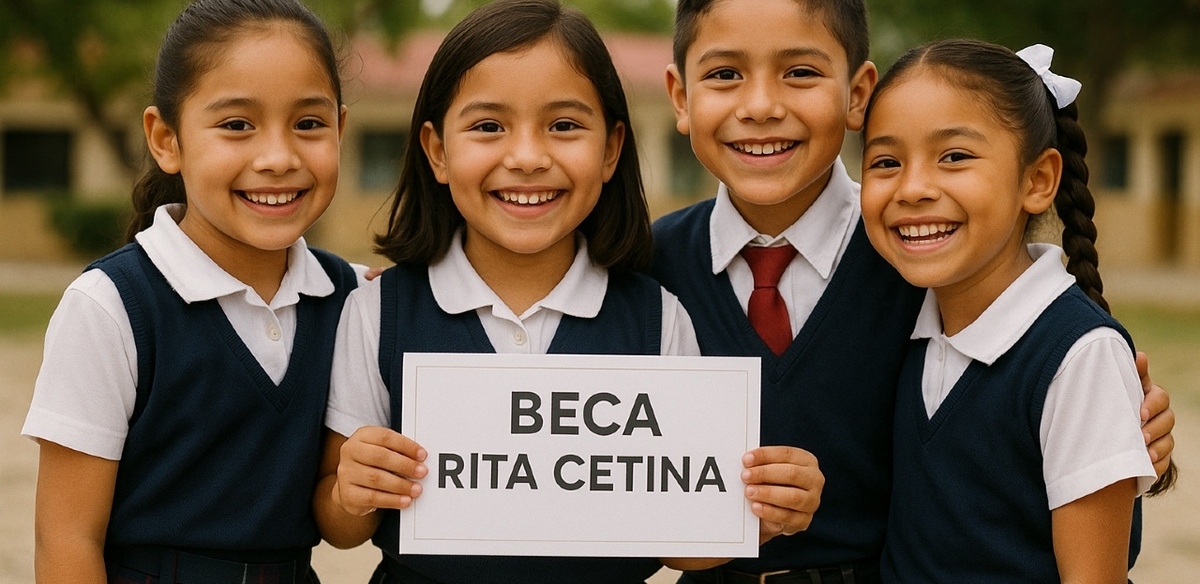 Conoce la fecha y monto del último pago de la Beca Rita Cetina 2025. Foto: Sora IA