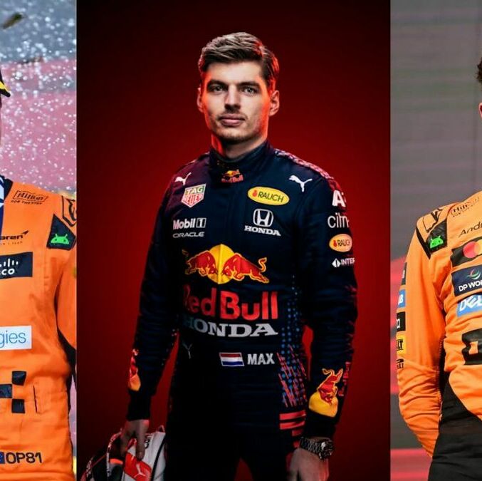 El título de F1 quedará entre Verstappen, Norris y Piastri (Red Bull/Reuters)