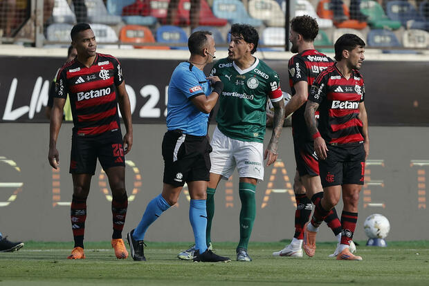 Palmeiras no pudo con Flamengo en la Final de la Libertadores. (Foto: EFE)
