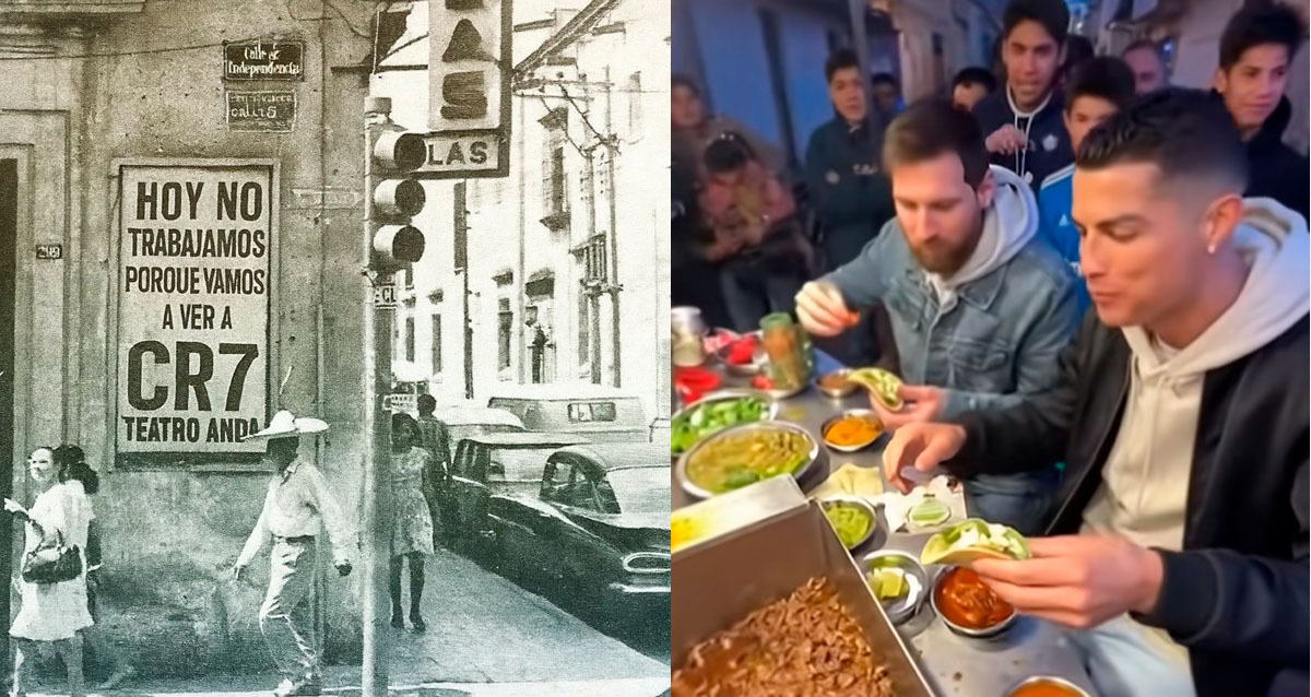 Memes de Cristiano Ronaldo en México.