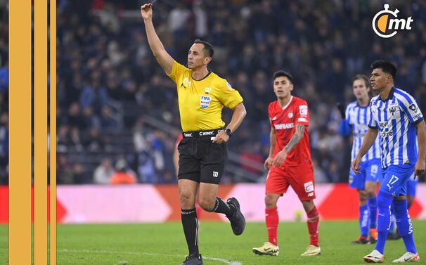 Santander en el Monterrey vs. Toluca (Imago7)