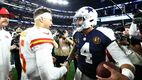 Patrick Mahomes y Dak Prescott (Reuters)