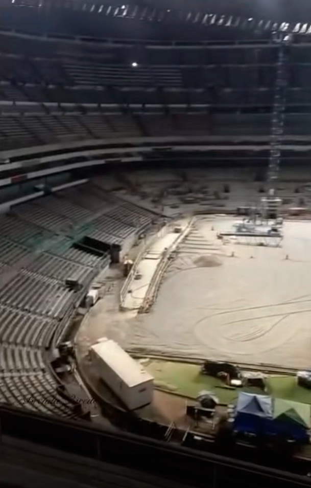 Una de las esquinas de la parte alta luce con variaciones importantes.