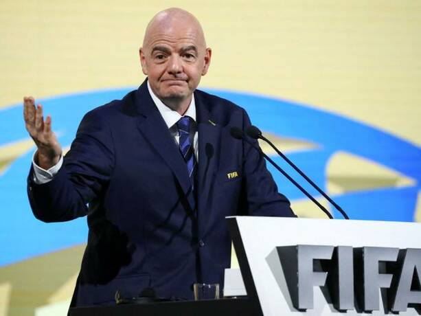 Gianni Infantino, presidente de la FIFA (Reuters)
