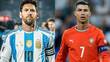Lionel Messi y Cristiano Ronaldo buscarán el título del Mundial 2026 (EFE)