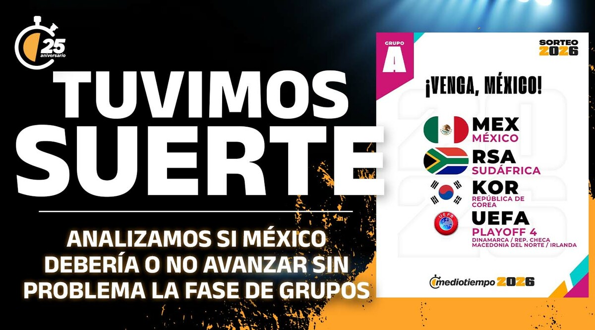 México tuvo suerte en el sorteo del Mundial